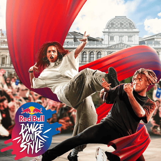 Red Bull Dance Your Style Battle vor der Gloriette Schönbrunn